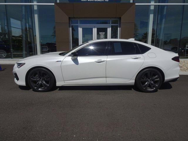 used 2021 Acura TLX car, priced at $32,500