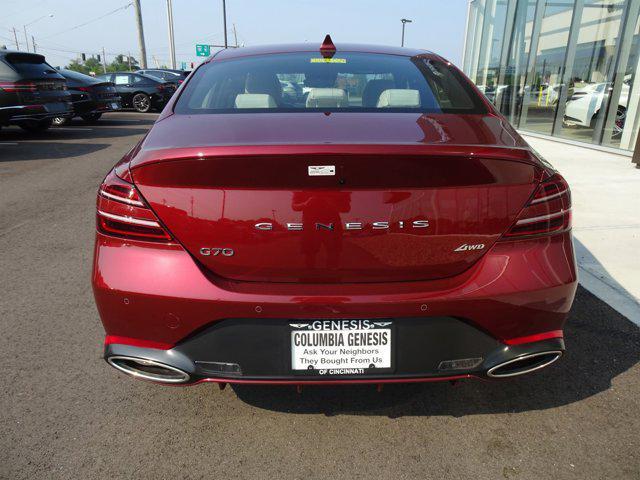 new 2024 Genesis G70 car, priced at $48,745