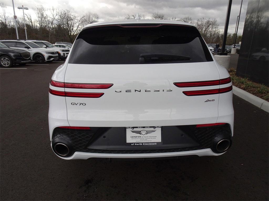 new 2025 Genesis GV70 car, priced at $60,605