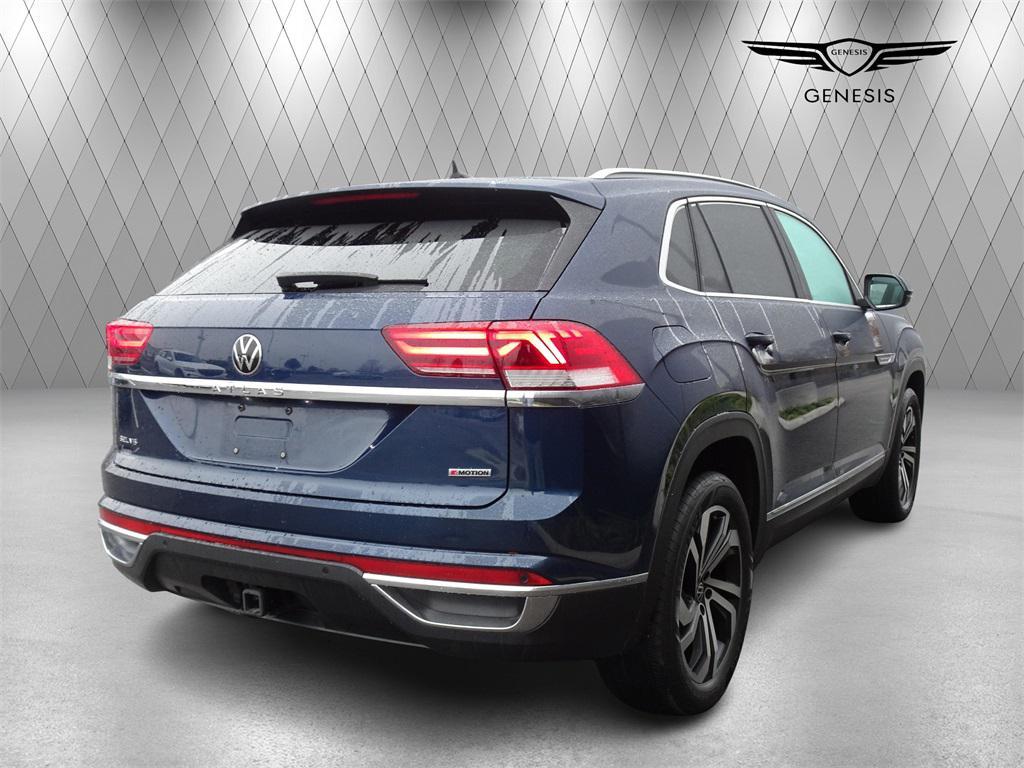 used 2022 Volkswagen Atlas Cross Sport car, priced at $27,000