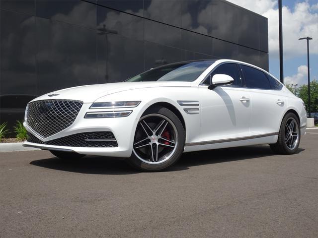 used 2021 Genesis G80 car, priced at $34,766