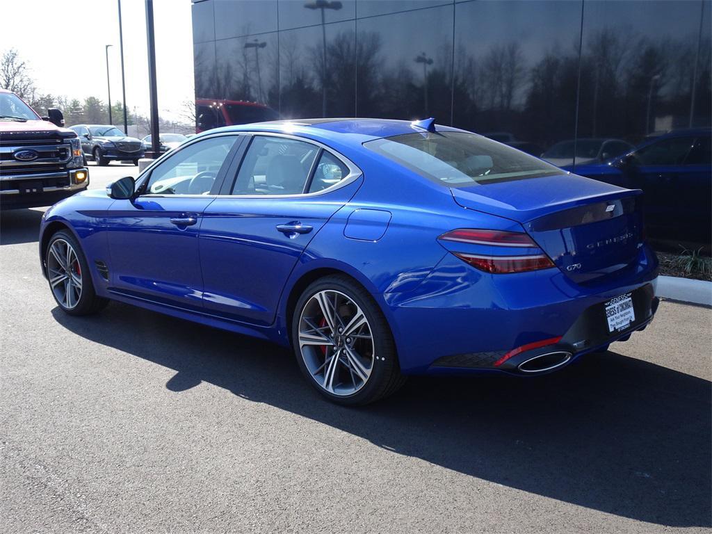 new 2025 Genesis G70 car, priced at $50,405