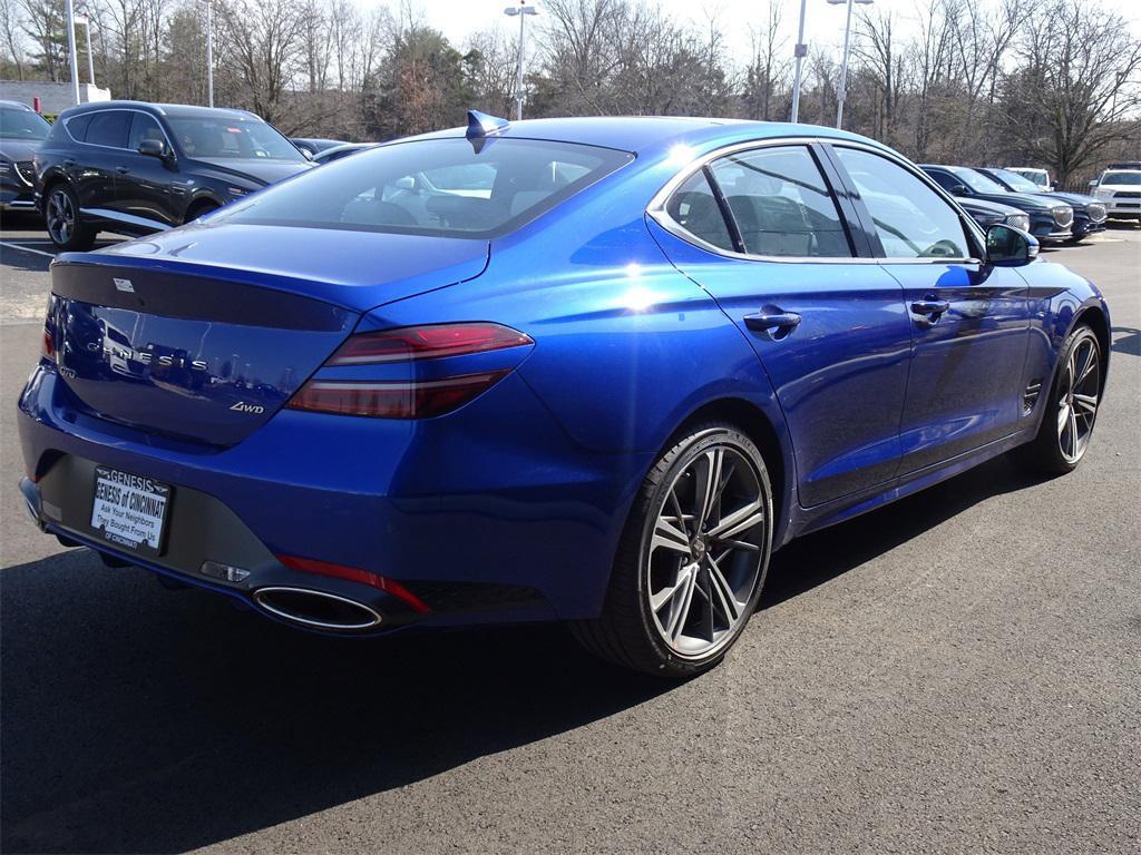 new 2025 Genesis G70 car, priced at $50,405