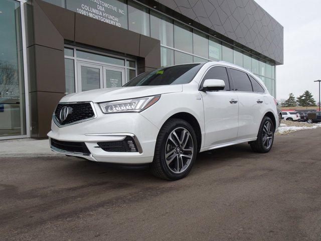 used 2020 Acura MDX Sport Hybrid car, priced at $27,000