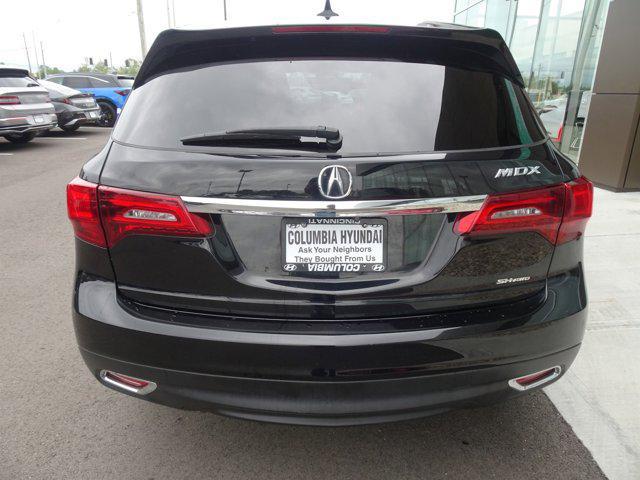 used 2016 Acura MDX car, priced at $17,660