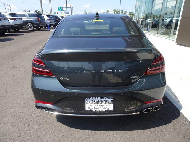 used 2023 Genesis G70 car, priced at $34,240