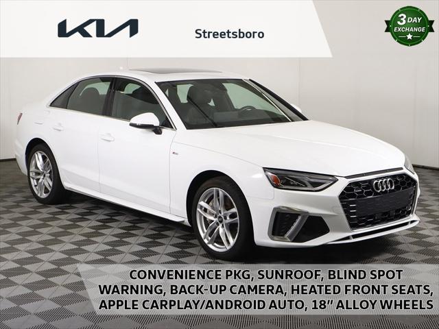 used 2020 Audi A4 car, priced at $23,869