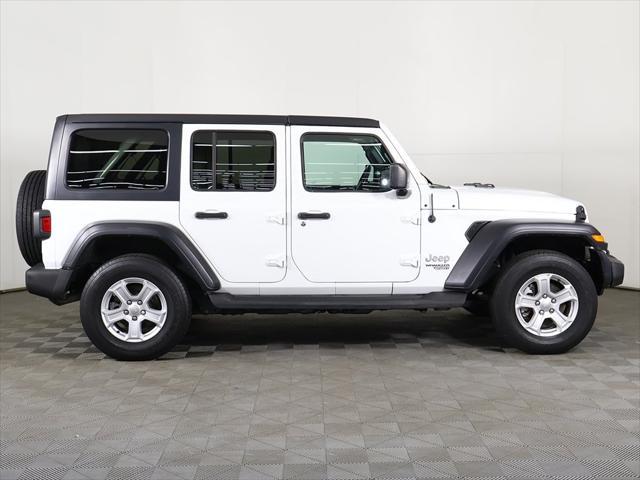 used 2020 Jeep Wrangler Unlimited car, priced at $26,319