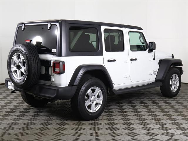 used 2020 Jeep Wrangler Unlimited car, priced at $26,319