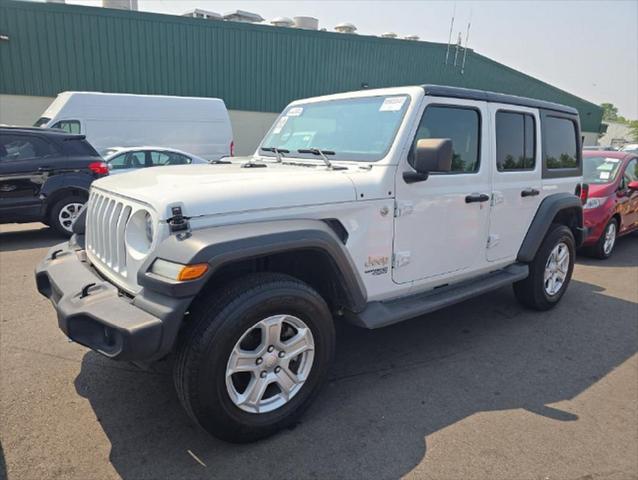 used 2020 Jeep Wrangler Unlimited car, priced at $27,999