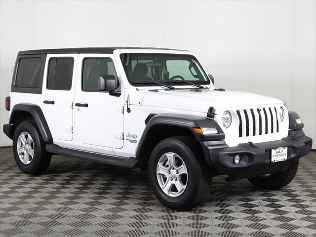 used 2020 Jeep Wrangler Unlimited car, priced at $26,319