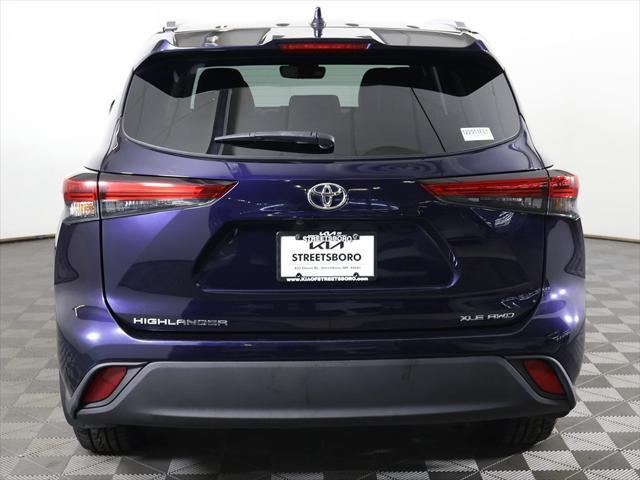 used 2021 Toyota Highlander car, priced at $29,199