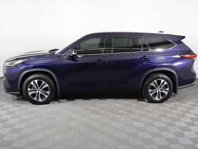 used 2021 Toyota Highlander car, priced at $29,199