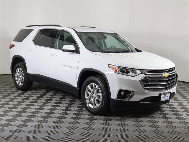 used 2021 Chevrolet Traverse car, priced at $27,119