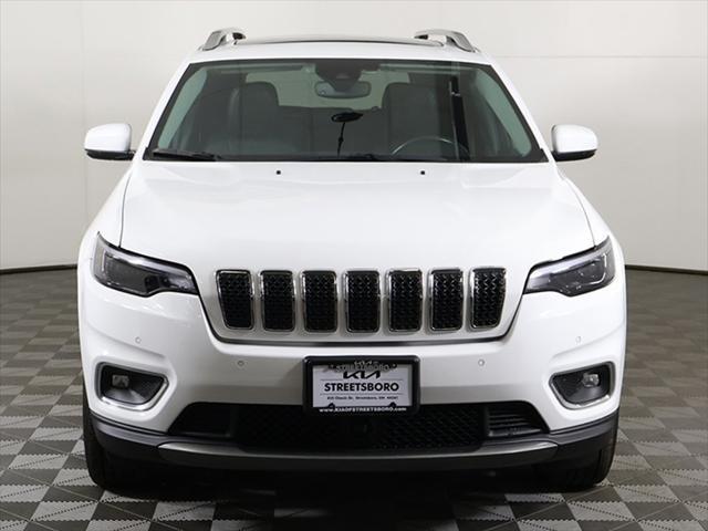 used 2021 Jeep Cherokee car, priced at $23,129