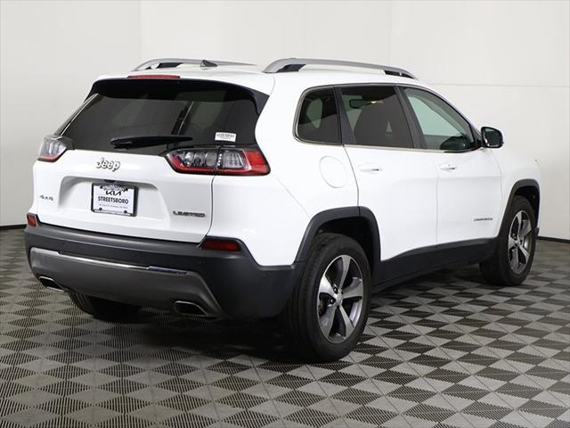 used 2021 Jeep Cherokee car, priced at $23,129