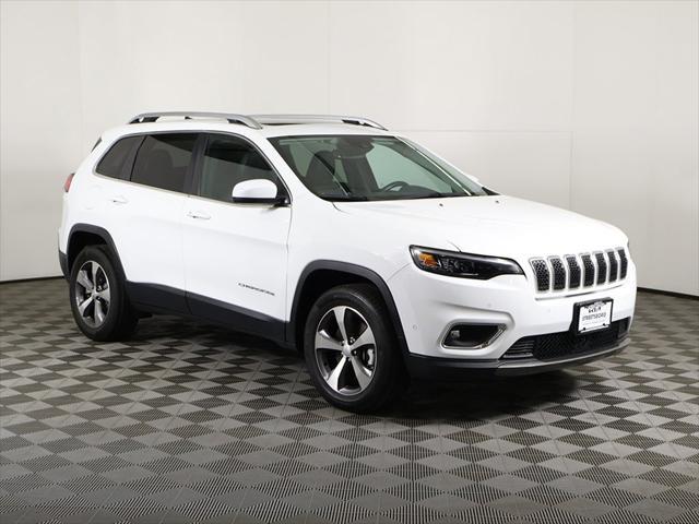 used 2021 Jeep Cherokee car, priced at $23,129