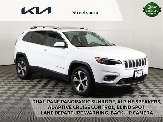 used 2021 Jeep Cherokee car, priced at $23,129