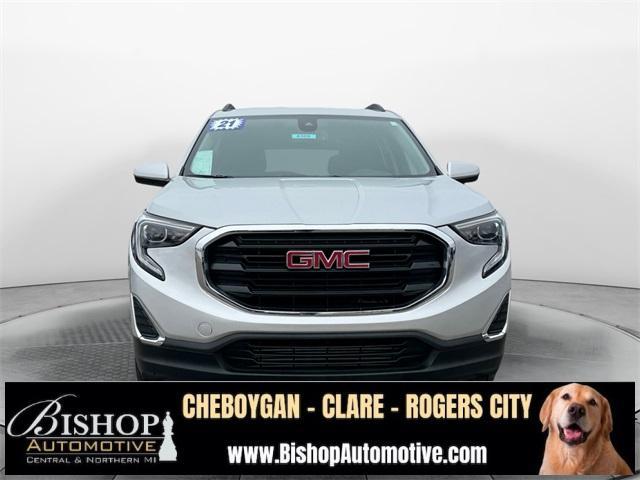 used 2021 GMC Terrain car, priced at $21,056