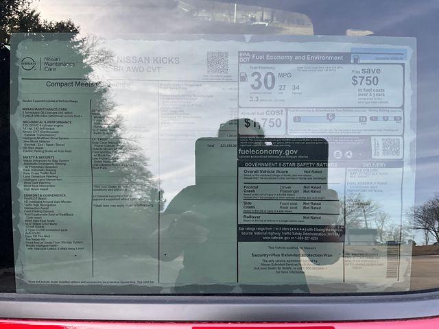 new 2025 Nissan Kicks car, priced at $30,873
