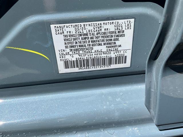 new 2025 Nissan Sentra car, priced at $23,247