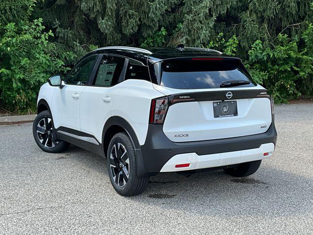 new 2025 Nissan Kicks car, priced at $28,215