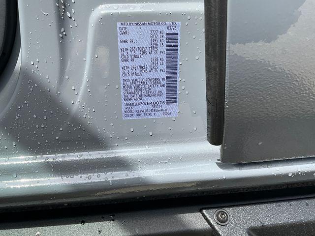 new 2025 Nissan Frontier car, priced at $46,110