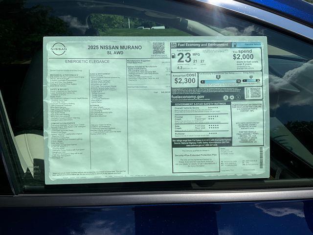 new 2025 Nissan Murano car, priced at $46,832