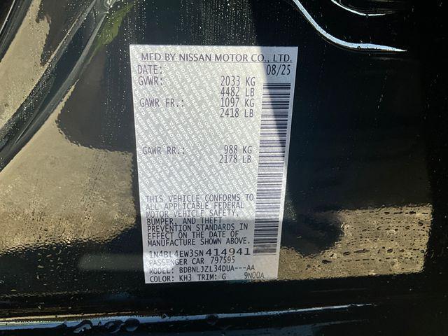 new 2025 Nissan Altima car, priced at $34,753