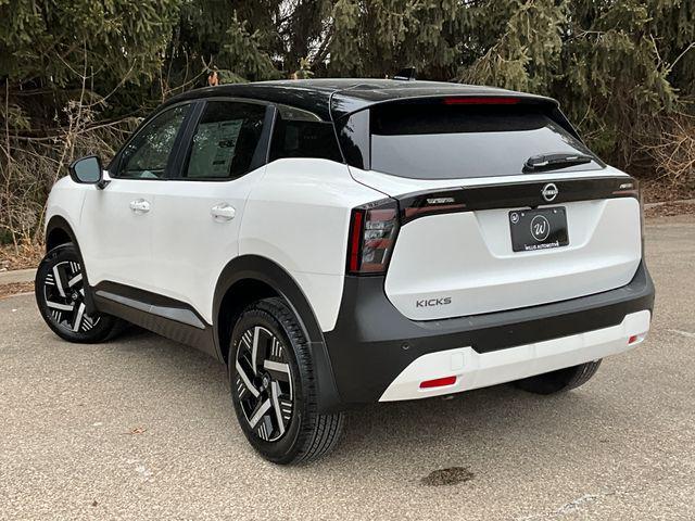 new 2025 Nissan Kicks car, priced at $25,598