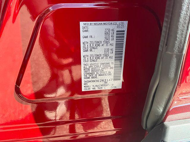 new 2025 Nissan Pathfinder car, priced at $54,354
