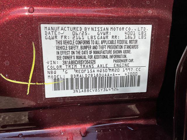 new 2025 Nissan Sentra car, priced at $23,491