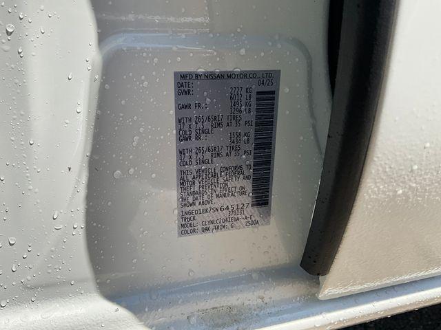 new 2025 Nissan Frontier car, priced at $43,225