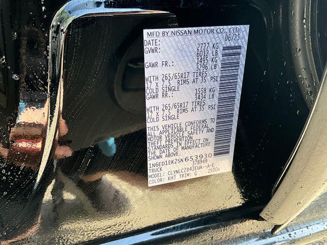 new 2025 Nissan Frontier car, priced at $41,928