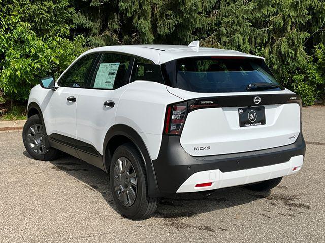 new 2025 Nissan Kicks car, priced at $24,676