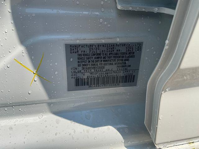 new 2025 Nissan Sentra car, priced at $24,428
