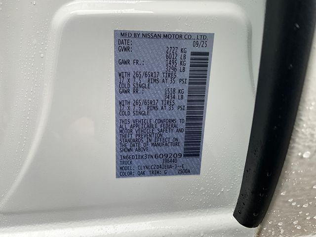 new 2026 Nissan Frontier car, priced at $43,426