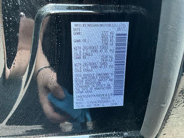 new 2026 Nissan Frontier car, priced at $42,611