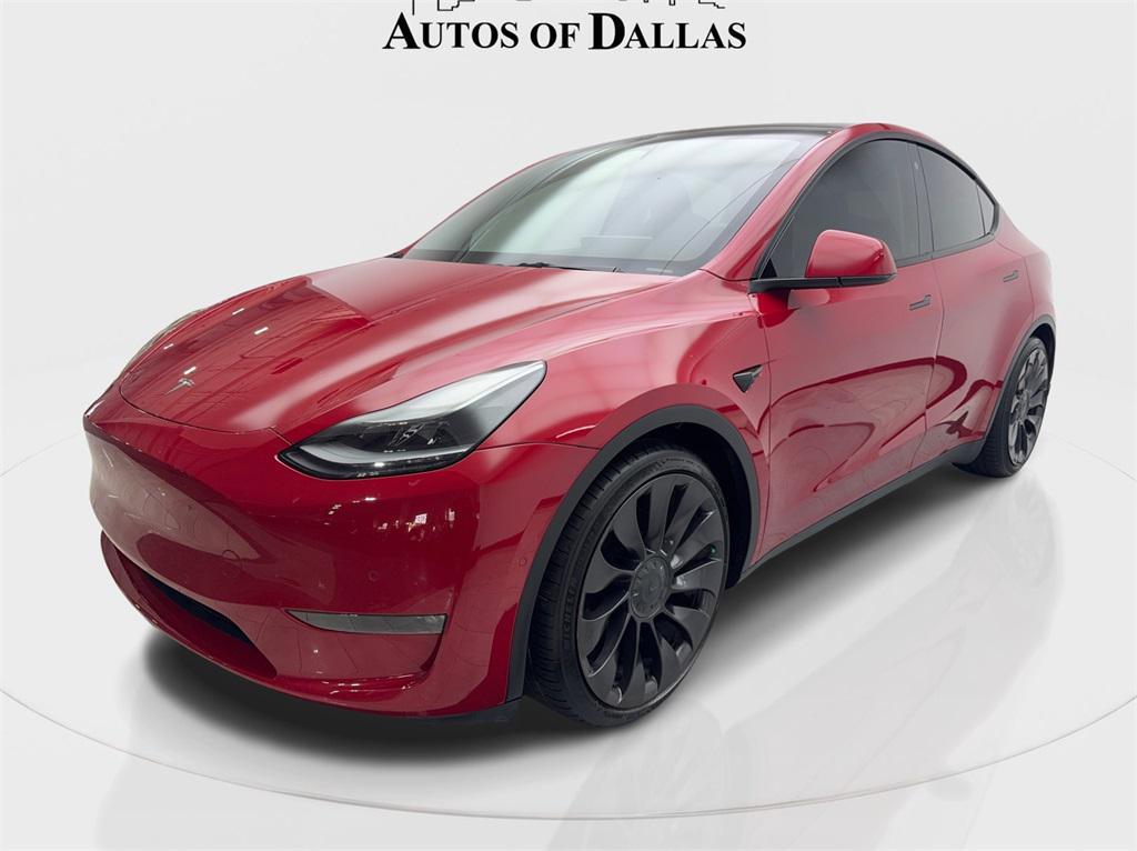 used 2021 Tesla Model Y car, priced at $27,980