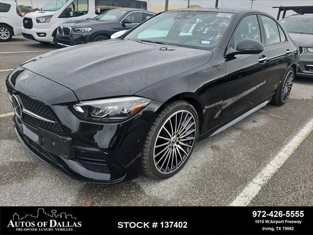 used 2023 Mercedes-Benz C-Class car, priced at $34,490