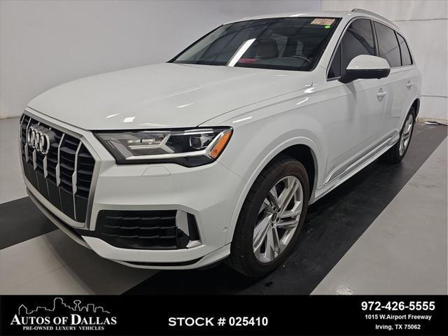 used 2021 Audi Q7 car, priced at $33,990