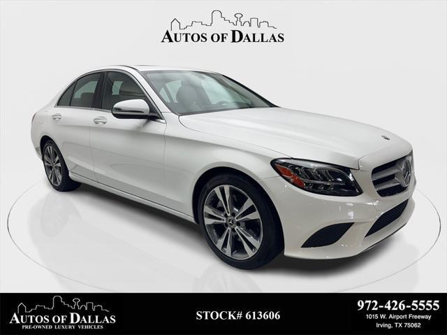 used 2021 Mercedes-Benz C-Class car, priced at $26,880