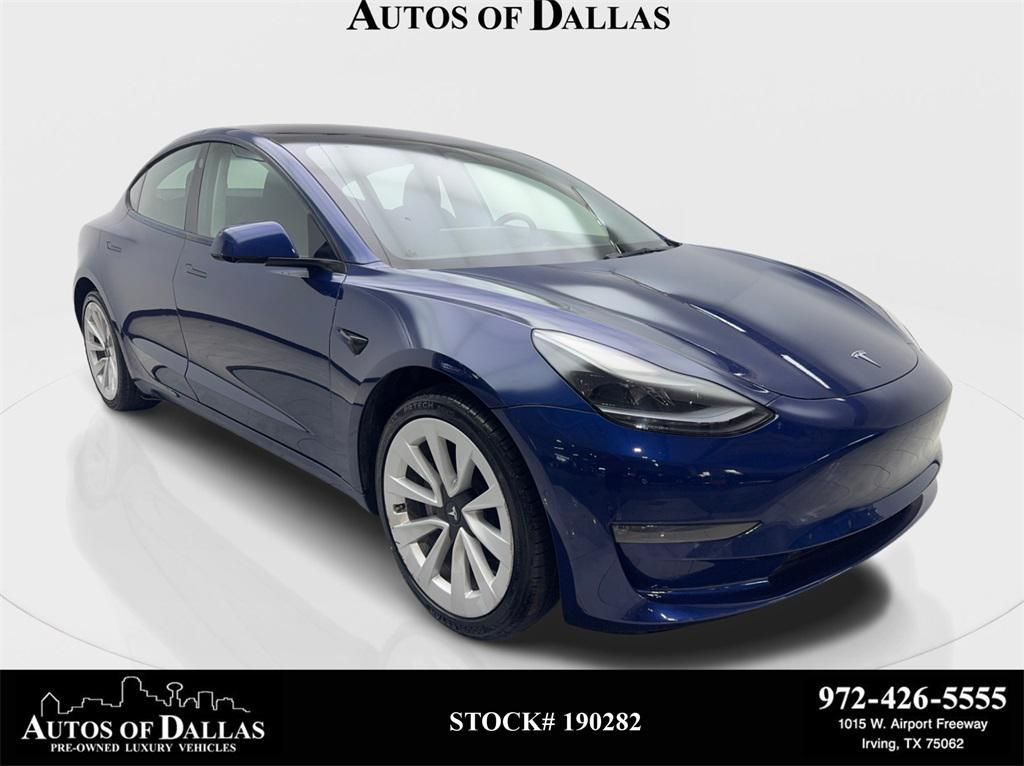 used 2022 Tesla Model 3 car, priced at $22,480