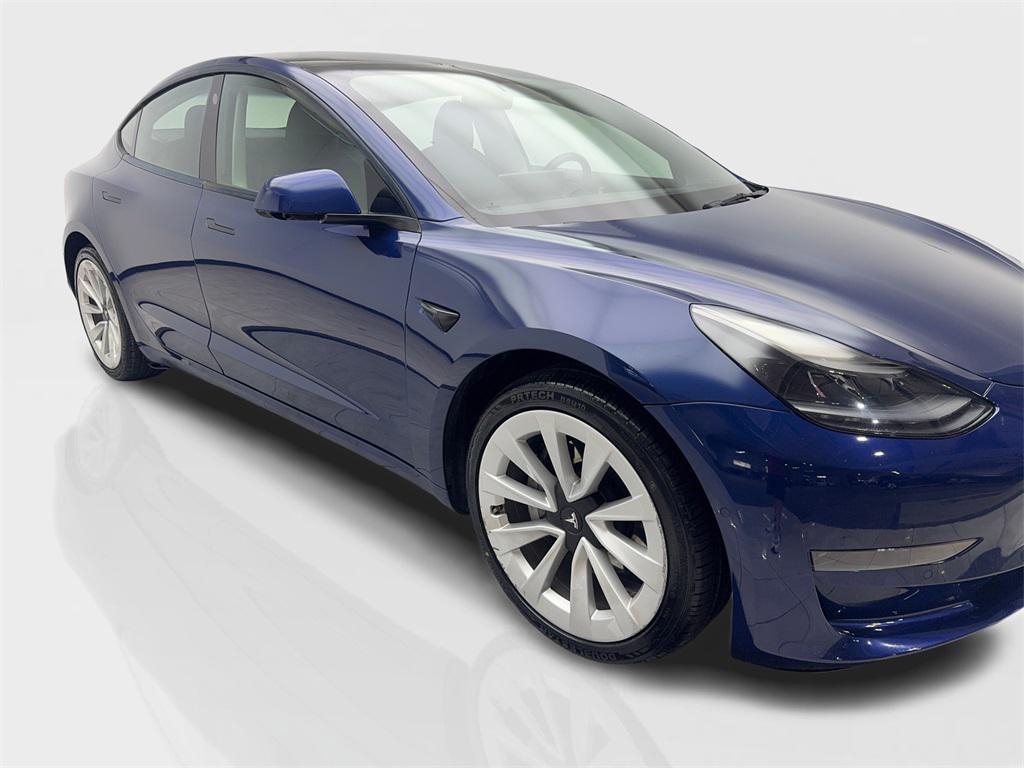used 2022 Tesla Model 3 car, priced at $22,480