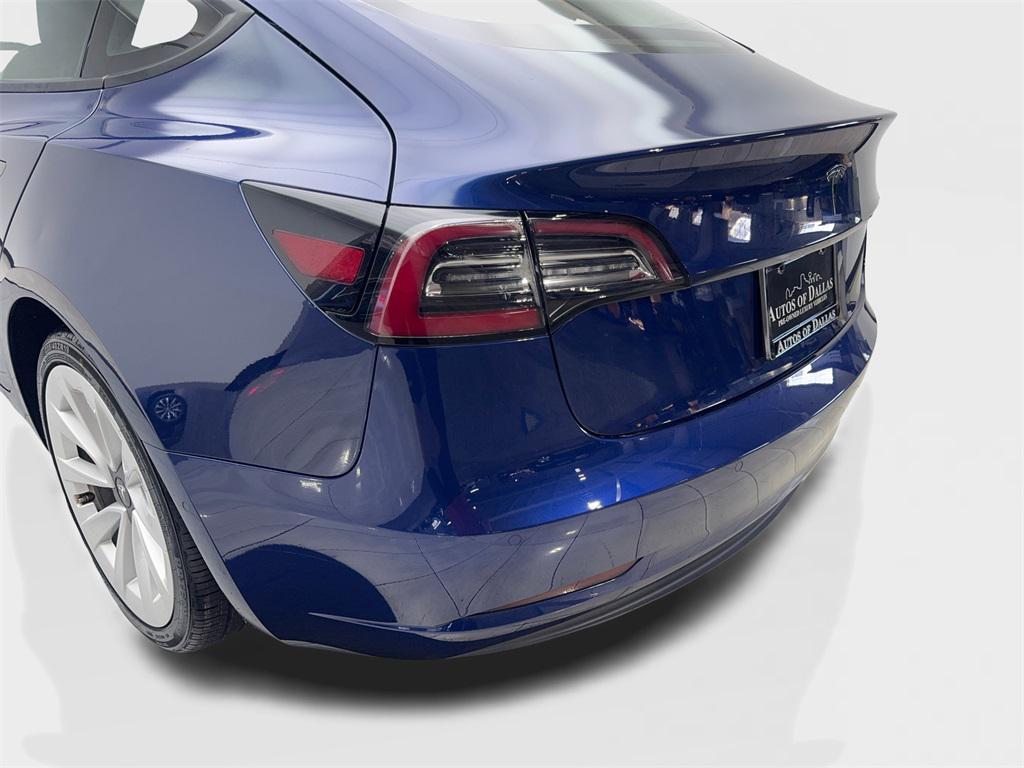 used 2022 Tesla Model 3 car, priced at $22,480