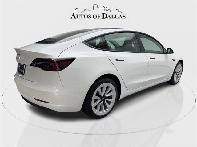 used 2021 Tesla Model 3 car, priced at $23,980