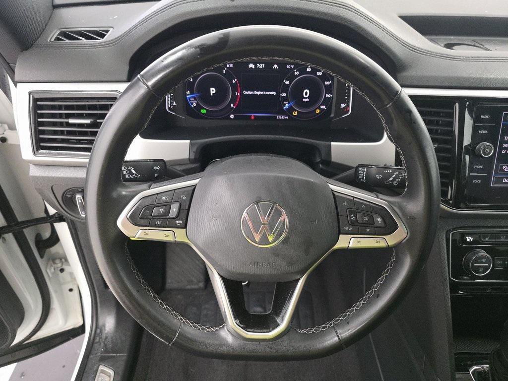 used 2022 Volkswagen Atlas Cross Sport car, priced at $27,490