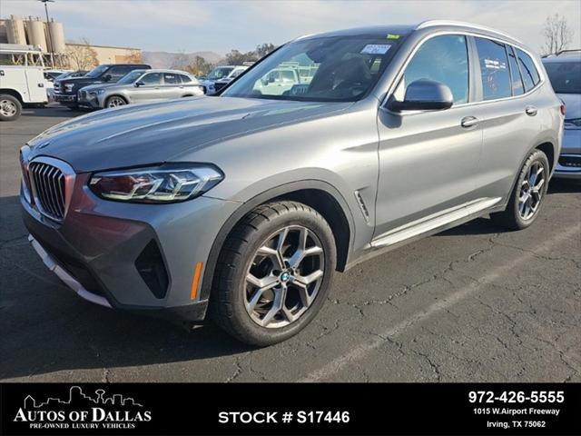 used 2023 BMW X3 car, priced at $29,880