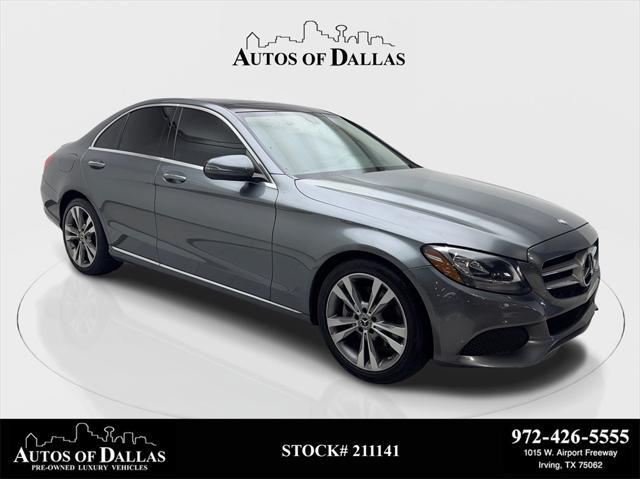 used 2017 Mercedes-Benz C-Class car, priced at $15,490