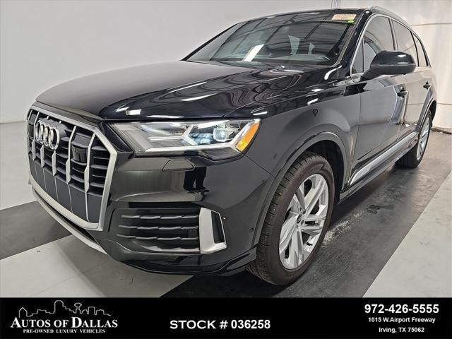 used 2021 Audi Q7 car, priced at $33,390